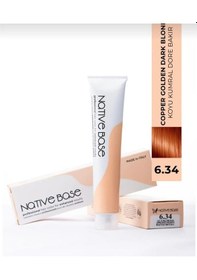 Resim Saç Boyası 6.34 Koyu Kumral Dore Bakır 100 Ml 