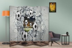 Resim Top Tasarımlı Özel Tasarım Paravan Room Divider 180 x 200 cm 