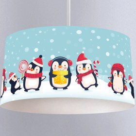 Resim instababyrooms Çocuk Odası Dijital Baskılı Dekoratif Sarkıt Avize Model 045 