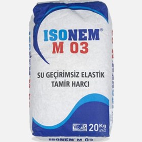 Resim İsonem 20 KG M 03 Su Geçirimsiz Elastik Tamir Harcı 