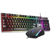 Resim HP KM300F Gaming Oyuncu Klavye Mouse Set İngilizce Q 