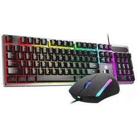 Resim HP KM300F Gaming Oyuncu Klavye Mouse Set İngilizce Q 