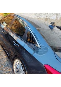 Resim Honda Civic Fe1 2022 Sonrası Uyumlu Kelebek Cam Izgarası Kelebek Cam Vizörü Havalandırma Sağ Sol Takım Parlak Siyah 00 Şüscaroto Aksesuar 