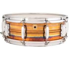 Resim Ludwig LB550R Raw Bronze Trampet (5x14) | İşlenmemiş Bronz Gövde Kuru ve Topraksı Ton 