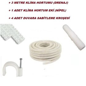 Resim Klima Tahliye Drenaj Hortumu 3 Mt 