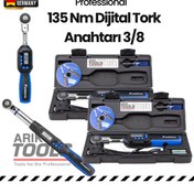Resim ARIKTOOLS 135 Nm Dijital Tork Anahtarı 3/8 GERMANY 