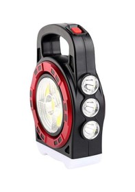 Resim Powermaster HB-6678C Cob Ledli Şarjlı USB Çıkışlı Solar Lamba 