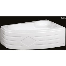 Resim Alika 150 x 100 CM Asimetrik Küvet Panelli 