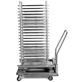 Resim Empero EMP.TA-12.Y Tepsi Taşıma Arabası ve Tepsi Kiti 24 GN-1/1 