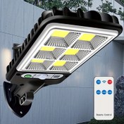 Resim ANKRIYUL Güneş Enerjili LED Sokak ve Alan Aydınlatması, İnfrared Sensörlü Duvar Lambası, Plastik Lamba Kılıfı, Lityum Pil, Uzaktan Kumanda, Bahçe Yolu Aydınlatması için 