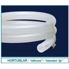 Resim İSOLAB 052.12.006 hortum - silikon - 8.0 mm iç çap - 12.0 dış çap 
