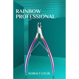 Resim MKR HSNET Rainbow Manikür Pedikür Tırnak Et Pensi 