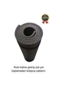 Resim Ultra Konfor Taşıma Askılı Kalın Kaymaz Meditasyon Pilates Minderi Yoga Matı 6,5mm Diğer Çok Renkli 