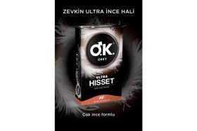 Resim Okey Karma Prezervatif Set 40'lı Ultra Hisset, Sıcak Temas, Çifte Haz ve Sımsık 10'lu Aromalı 