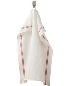 Resim Ikea Hildegun Kurulama Bezi Kırmızı Beyaz 