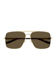 Resim Gucci Gg1289s 002 62 Erkek Güneş Gözlüğü Altın 