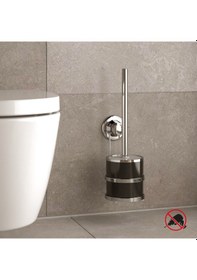 Resim Teknotel Vakumlu Paslanmaz Tuvalet Fırçası Krom Dm096 