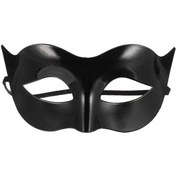 Resim Siyah Renk Masquerade Kostüm Partisi Venedik Balo Maskesi 