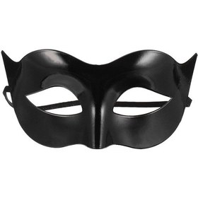 Resim Siyah Renk Masquerade Kostüm Partisi Venedik Balo Maskesi 