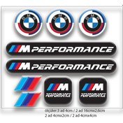 Resim Bmw 3d Damla Sticker Seti 