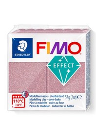 Resim Staedtler Fimo Effect Polimer Kil 212 Glitter Rose Gold Simli Ro 