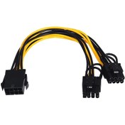 Resim Molix PCI-E 8 Pin Dişi - 2x (6+2) Erkek Kablo Ekran Kartı Uzatma Kablo 