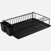 Resim Metaltex Dikdörtgen Tek Katlı Tablalı 40x27x10 cm Pvc Kaplama Bulaşıklık 
