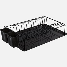 Resim Metaltex Dikdörtgen Tek Katlı Tablalı 40x27x10 cm Pvc Kaplama Bulaşıklık 
