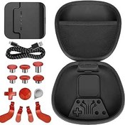 Resim Component Pack for Xbox Elite Wireless Controller Series 2 ,Includes 1 Carrying Case 1 Controller power cord 1 Dock, 4 Paddles, 2 DPads,6 Thumbsticks,1Tool, for Xbox One Elite Series 2 