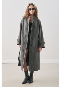 Resim Manuka Raı Oversıze Kaban Antrasit 