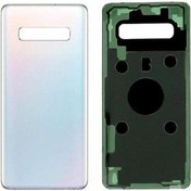 Resim Samsung Galaxy S10 Logolu Pil Kapağı Lens Hariç 
