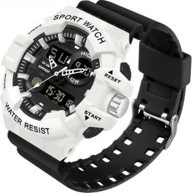 Resim Caven Denton Beyaz Izle Spor Saatler Kadınlar Için Su Geçirmez Çok Fonksiyonlu Kol Saatleri Bayanlar Askeri Dijital Açık Spor Saat Casıo (Yurt Dışından) 