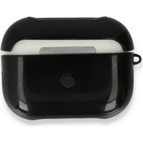 Resim Newface Airpods Pro (1.nesil) 3ın1 Kılıf - Siyah 