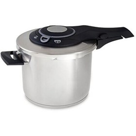 Resim Jumbo Procook Mat Gri Düdüklü Tencere 6 Litre 