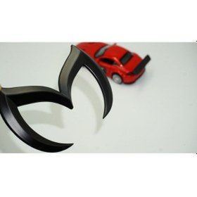 Resim Mazda 2 3 5 6 Cx Miata Mat Siyah Metal 3m 3d Bagaj Logo 