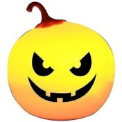 Resim Metabagua Gece Işıkları Ortam Aydınlatma Kabak Fener Cadılar Bayramı Pat Gece Işık Şenlikli Atmosfer Işık Renkli Dekorasyon Sahne Se756n Sari 