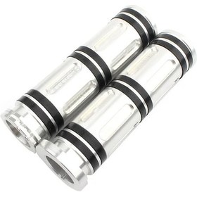 Resim Dashanshop Alüminyum Harley Davidson Sportster Tutacak Grip Seti Kaymaz 