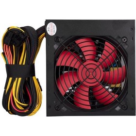 Resim Everest Eps-500a Real 500w Peak-550w 4 Sata 12cm Fanlı Oyuncu Pc Power Supply 