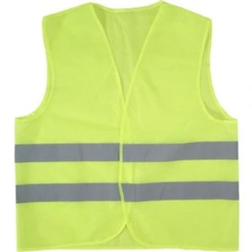 Resim Vento Reflektörlü Işçi Tipi Ikaz Yeleği (Neon Sarı) 12 Adet 