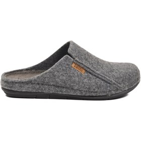 Resim AYAKMOD Gri Anatomik Keçe Erkek Ev Terlik K-63.007 M 