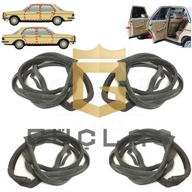 Resim Mercedes W123 Kapı Toz Fitili - 123 Kasa 1976-1985 Kapı Lastiği 