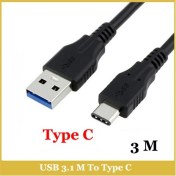Resim Ti-Mesh Usb 3.1 Am / Cm Od4.2 Siyah - 3M 
