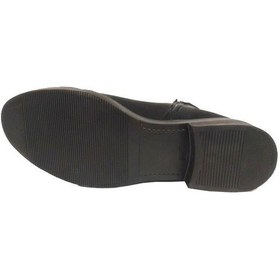 Resim Sdf 156-24 Deri Fashion Fermuarlı Termo Kadın Bot Siyah 