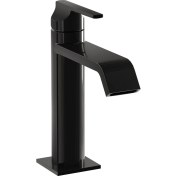 Resim VitrA Suit A4281639 Lavabo Bataryası, Üstten Kumandalı, Parlak Siyah 