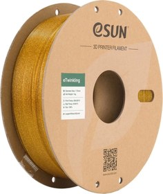 Resim eSun Etwinkling Filament 1.75 Mm Gold 