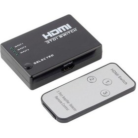 Resim 3 Port Kumandalı Full Hd 1080P 3D Uyumlu Hdmı Switch Sy 301 