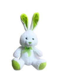 Resim Sevimli Oyuncak Peluş Tavşan Uyku Arkadaşım 35 Cm Yeşil 