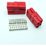 Resim Wangxi 10 Adet Gerçek Sb 50a 6awg Ağır Hizmet Fiş Bağlantısı Kırmızı 4x4 Kamyon Römork Uyumlu Polikarbonat Pil Güneş Karavan Rv 
