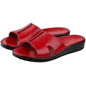 Resim Ceyo 9200-3 Fashion Anatomik Kırmızı Kadın Terlik 36-41 