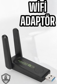 Resim teknodayım Dual Band Wifi Alıcı Adaptör USB 3.0 Destekli 